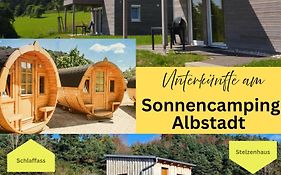 Bungalows am Sonnencamping Albstadt - oberhalb Badkap